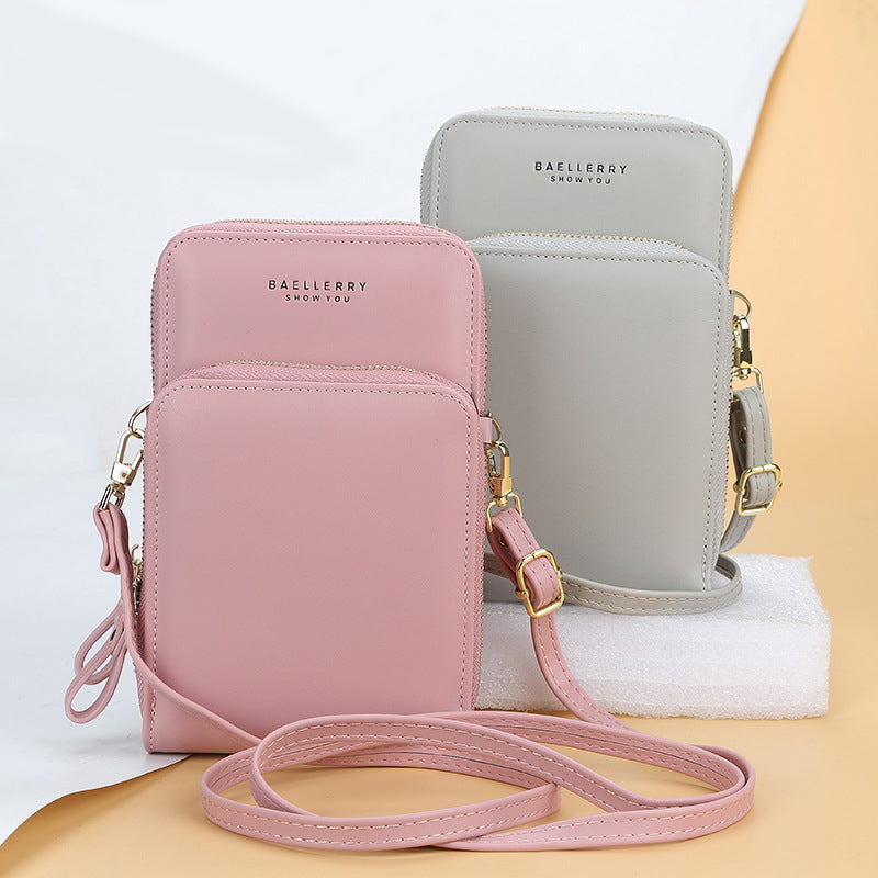 Large Capacity Crossbody Shoulder Bags For Women Fashion Zipper Mobile Phone Bag Large Capacity Crossbody Shoulder Bags For Women Fashion Zipper Mobile Phone Bag